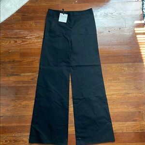 Black Wide-Leg Pants